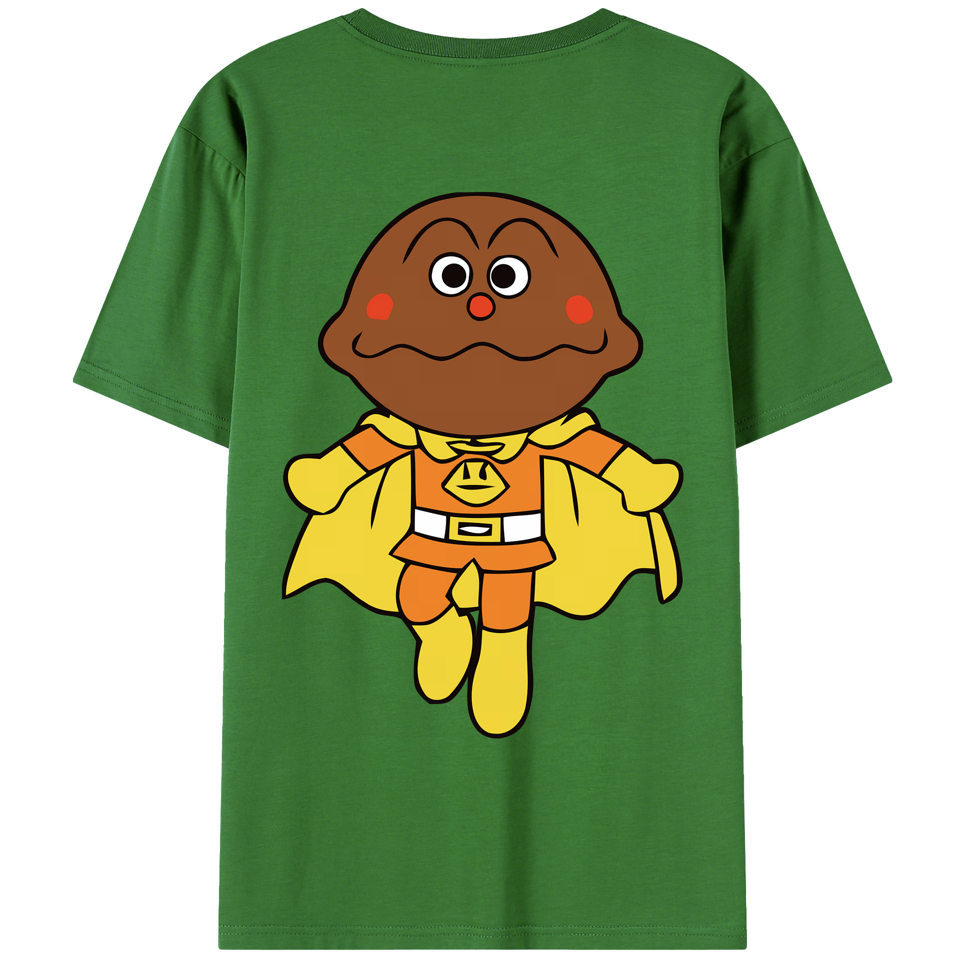（画像用） アンパンマン Anpanman レディース半袖Tシャツ(バックプリント)